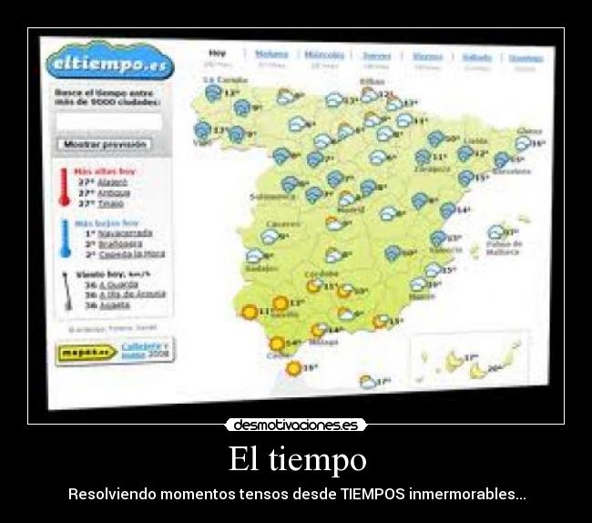 carteles tiempo momentos tensos desmotivaciones