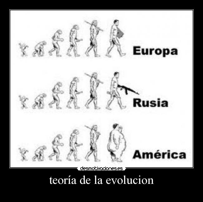 teoría de la evolucion - 