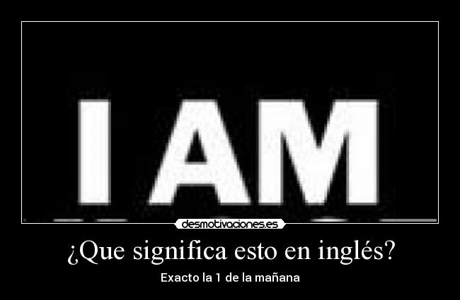 ¿Que significa esto en inglés? - 