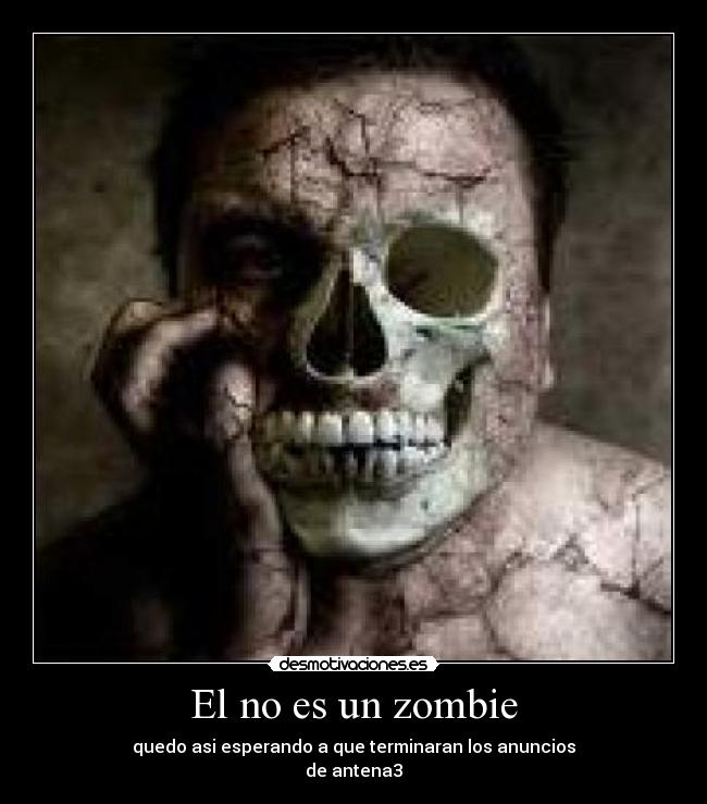 carteles zombie desmotivaciones