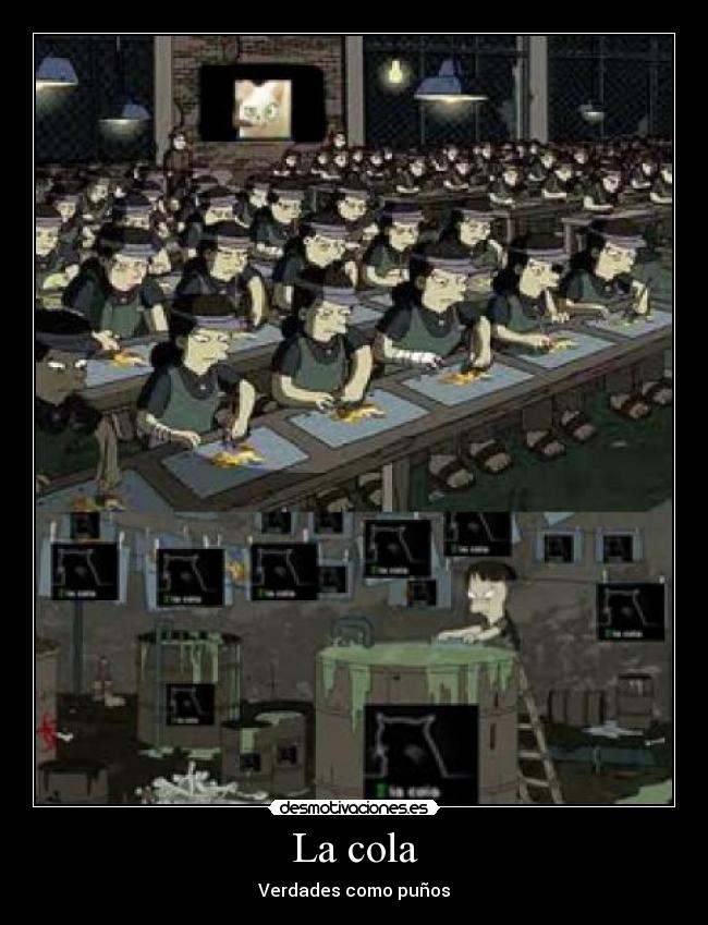 La cola - Verdades como puños