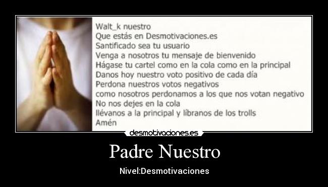Padre Nuestro -