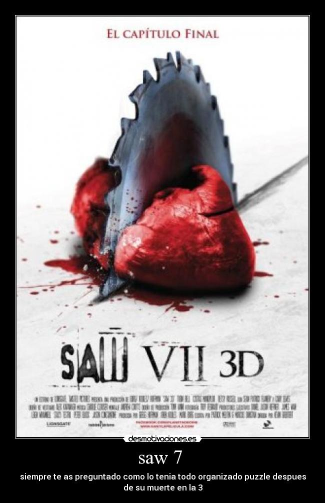 carteles siempre preguntado como tenia todo organizado puzzle despues muerte desmotivaciones