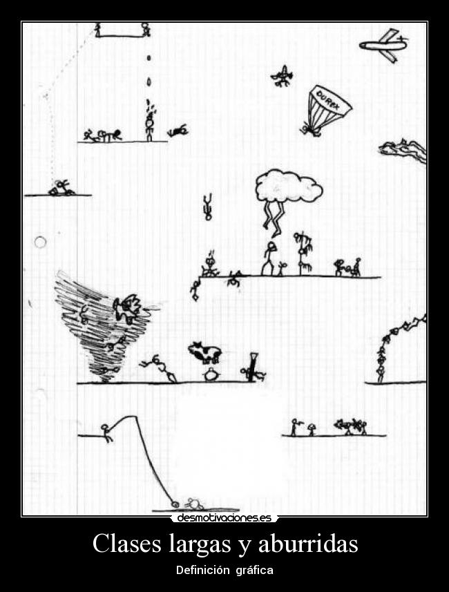 Clases largas y aburridas -