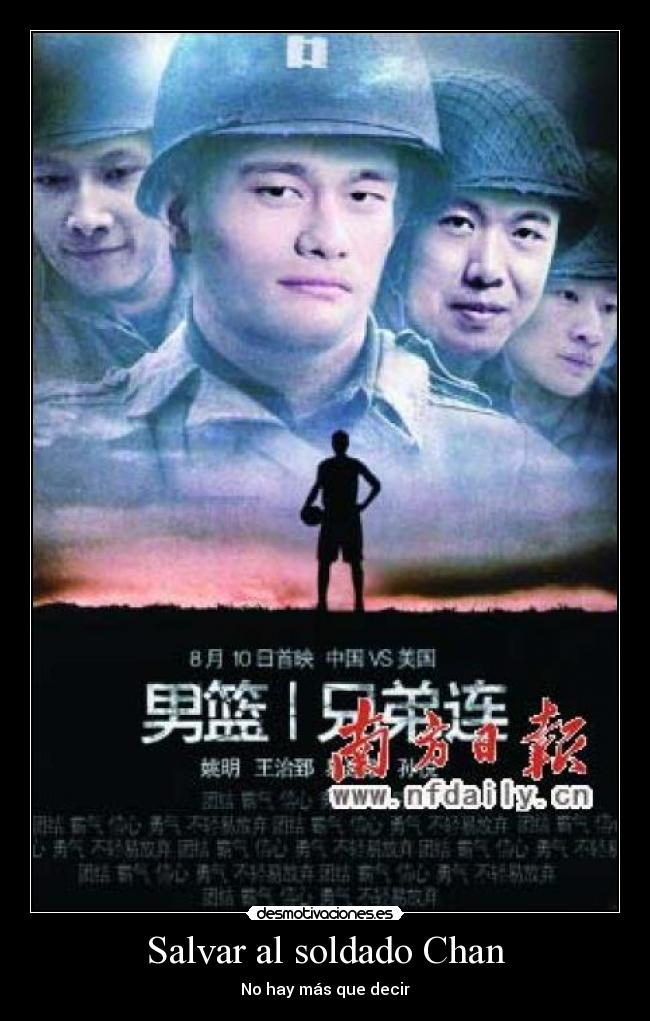 Salvar al soldado Chan - 