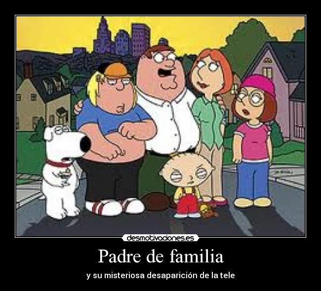 Padre de familia - y su misteriosa desaparición de la tele