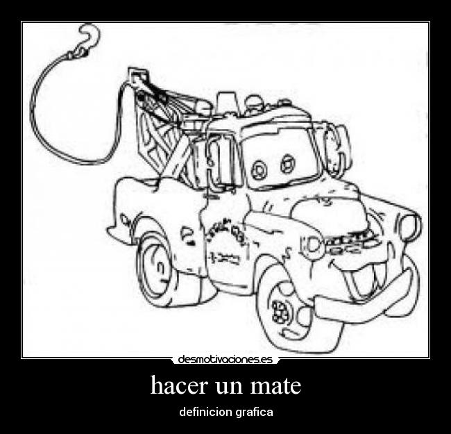 hacer un mate -