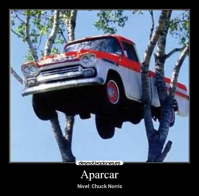 Aparcar - Nivel: Chuck Norris