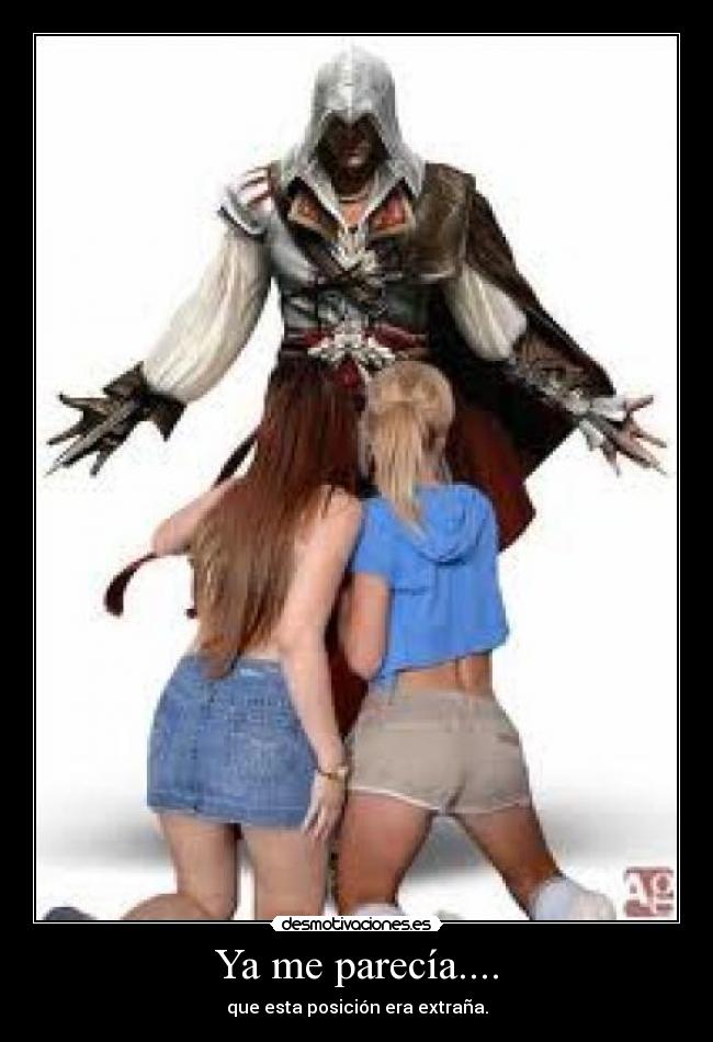 Ya me parecía.... - que esta posición era extraña.