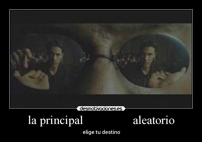 la principal aleatorio -