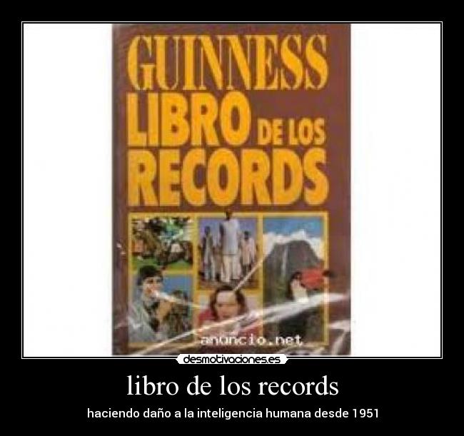 libro de los records - 
