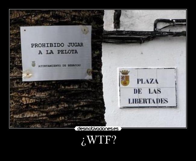 ¿WTF? -