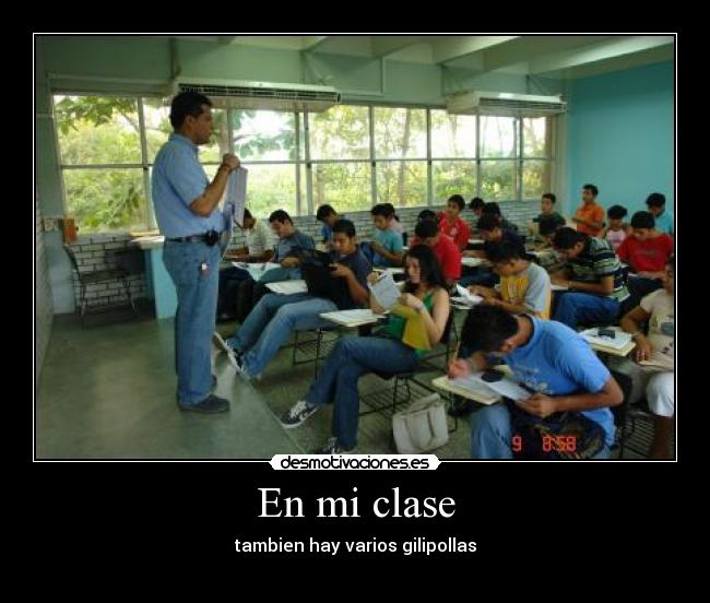 En mi clase -