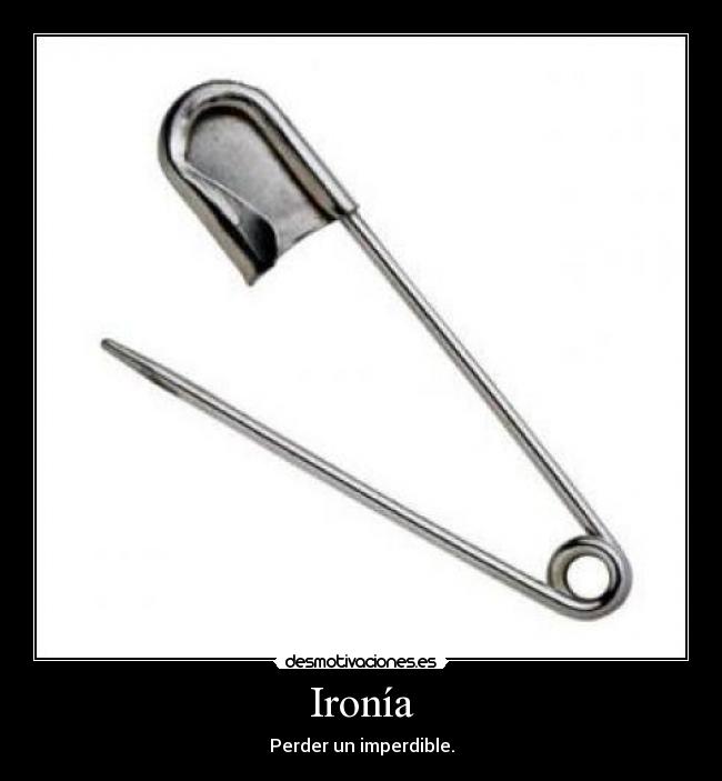 Ironía -