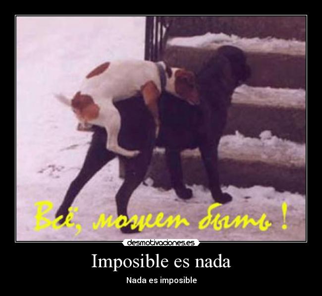 carteles imposible jaja desmotivaciones