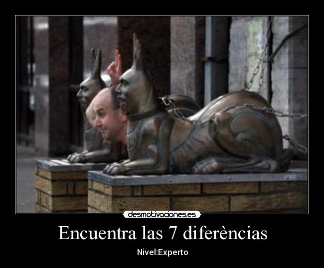 Encuentra las 7 diferèncias -