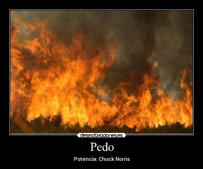 Pedo - Potencia: Chuck Norris