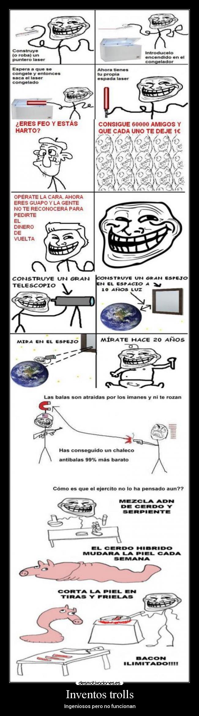 Inventos trolls - Ingeniosos pero no funcionan