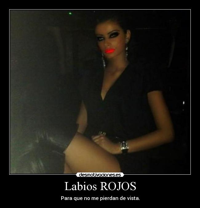 Labios ROJOS -