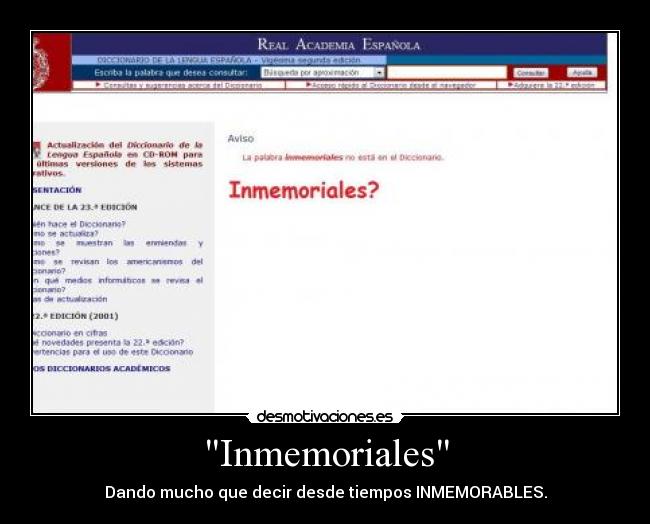 Inmemoriales -