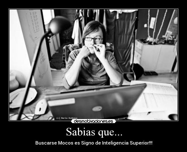 Sabias que... - Buscarse Mocos es Signo de Inteligencia Superior!!!