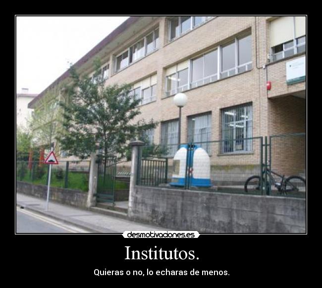 Institutos. - 