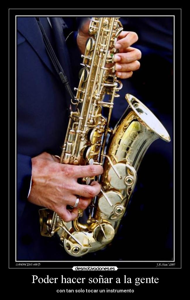 carteles poder hacer sonar gente con tan solo instrumento desmotivaciones
