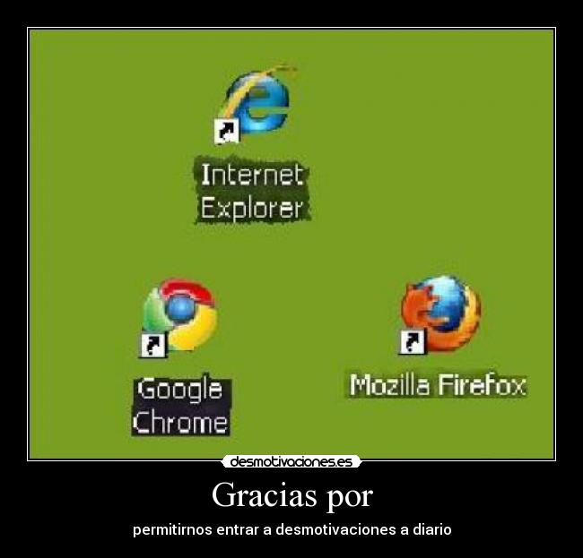 Gracias por -