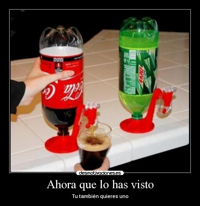 Ahora que lo has visto -