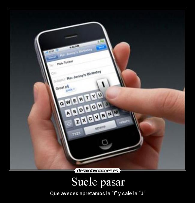 Suele pasar -