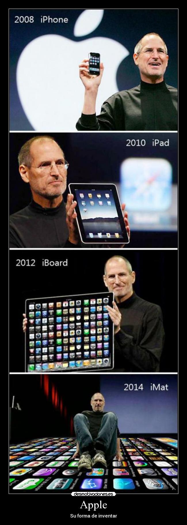 carteles apple desmotivaciones