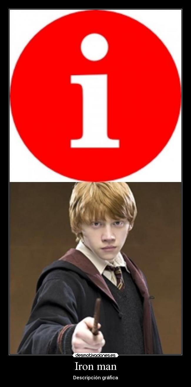 Iron man - Descripción gráfica