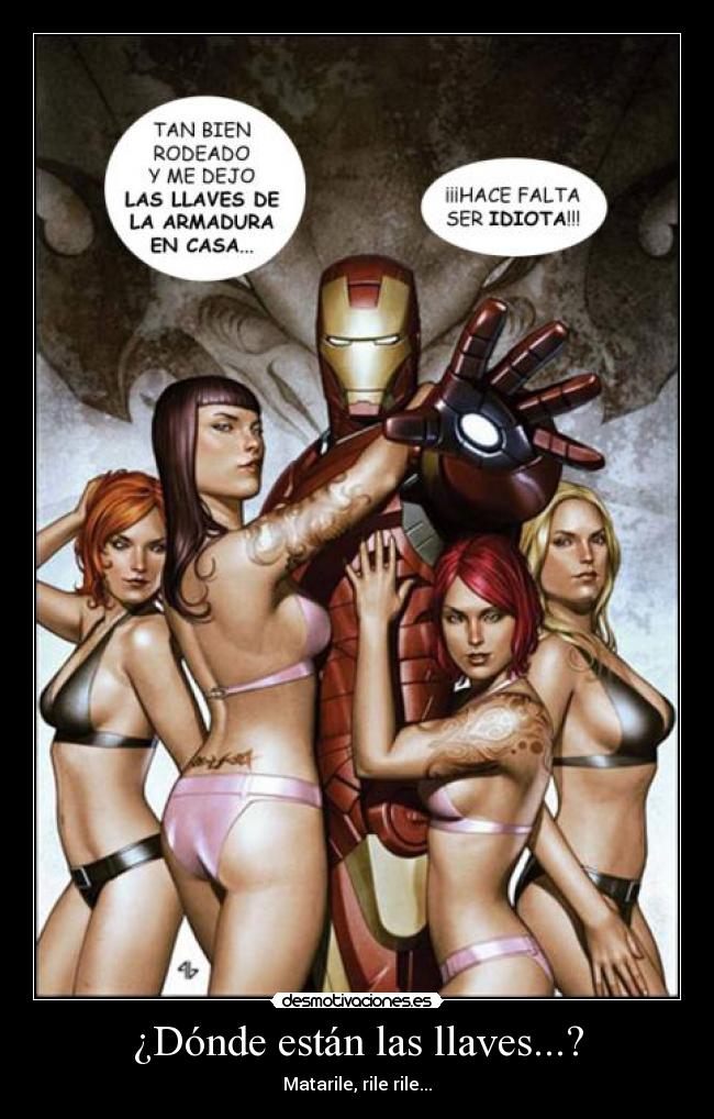 ¿Dónde están las llaves...? -