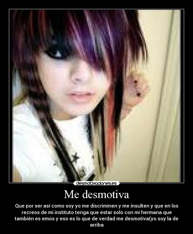 Me desmotiva -