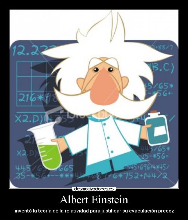 Albert Einstein -