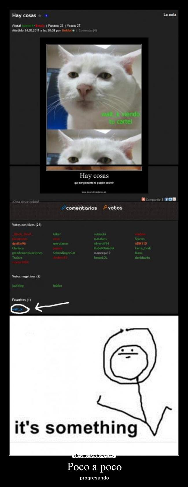 Poco a poco - progresando