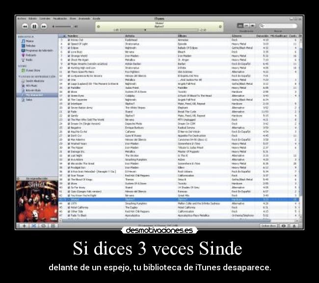 Si dices 3 veces Sinde  - 