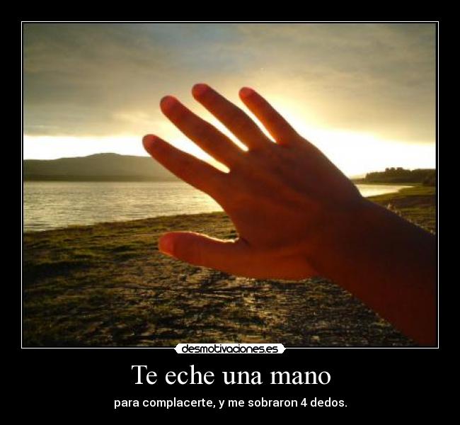Te eche una mano - 