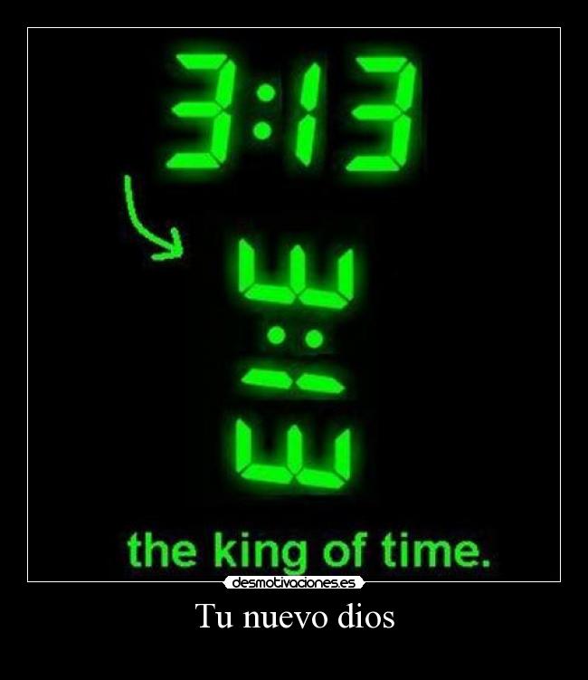 Tu nuevo dios -