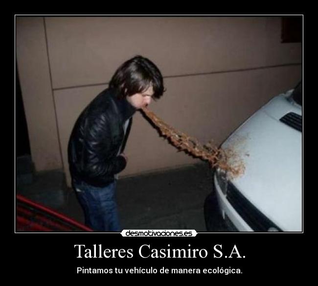 Talleres Casimiro S.A. - Pintamos tu vehículo de manera ecológica.