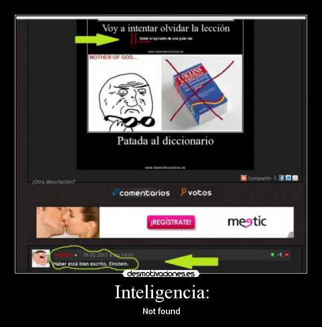 Inteligencia: - 