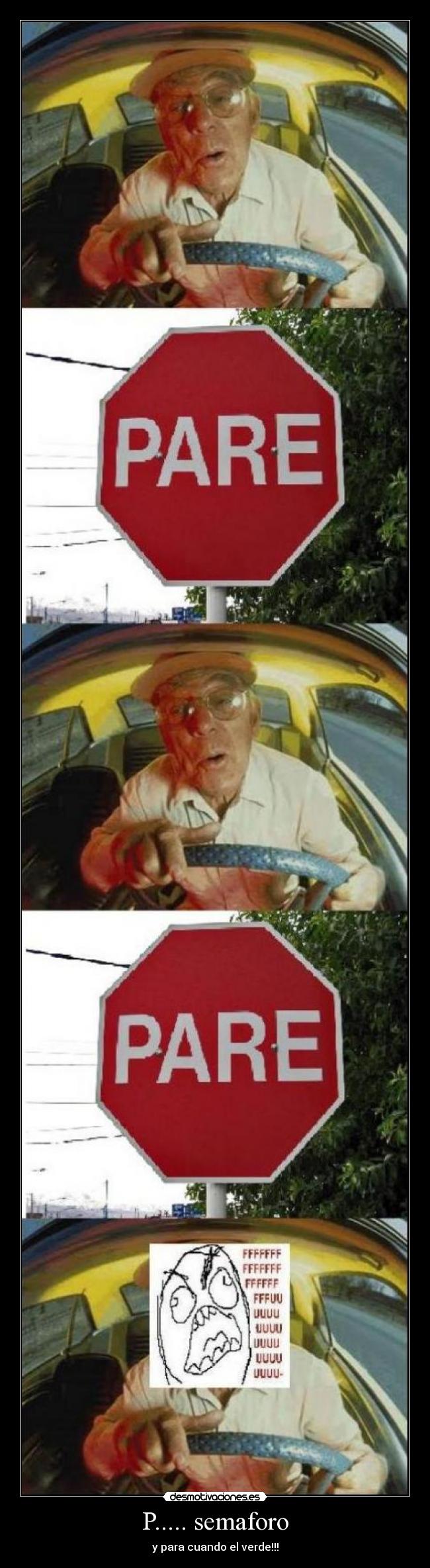 P..... semaforo - y para cuando el verde!!!