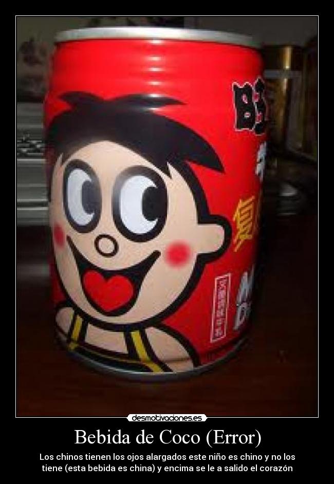 Bebida de Coco (Error) -