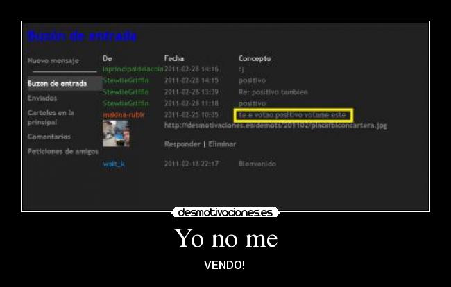 Yo no me - VENDO!