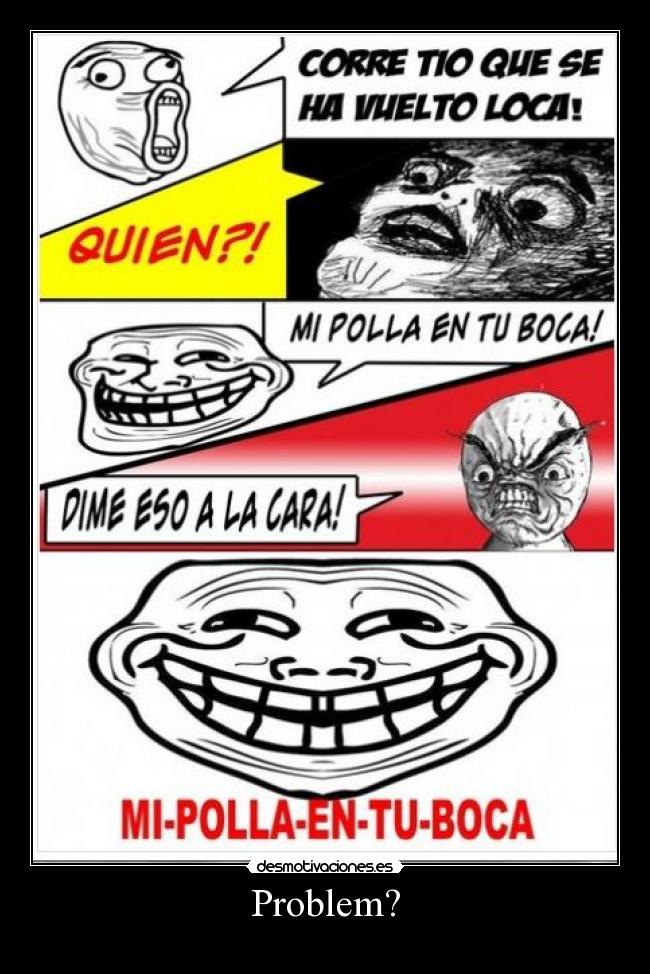 carteles caras risa problem desmotivaciones