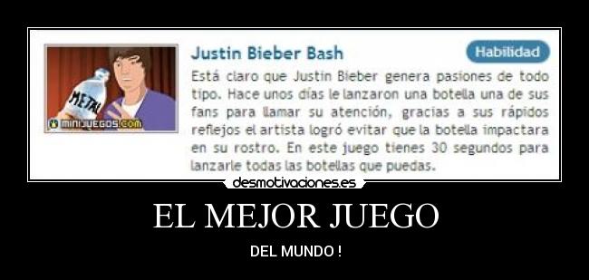 EL MEJOR JUEGO - 