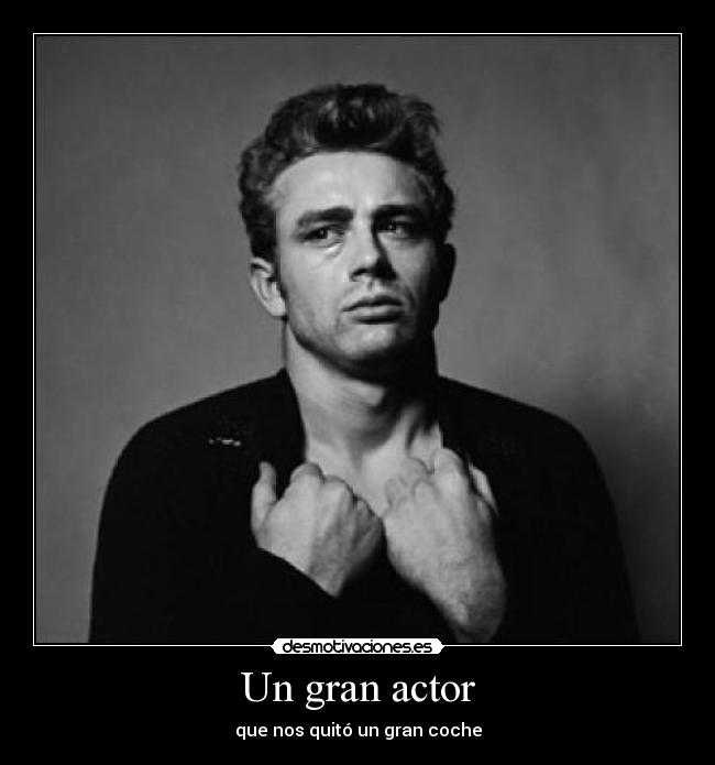Un gran actor -