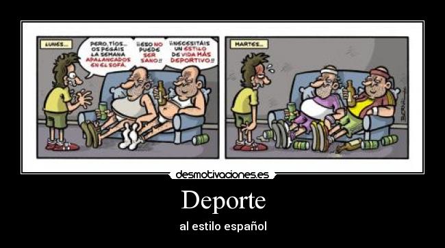 Deporte - al estilo español