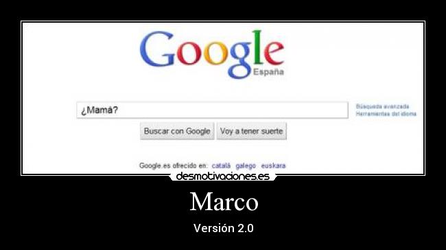 Marco - Versión 2.0