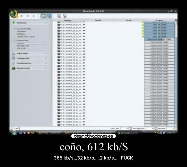 coño, 612 kb/S - 